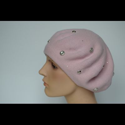 Берет Vizio 3633 пудровый Италия