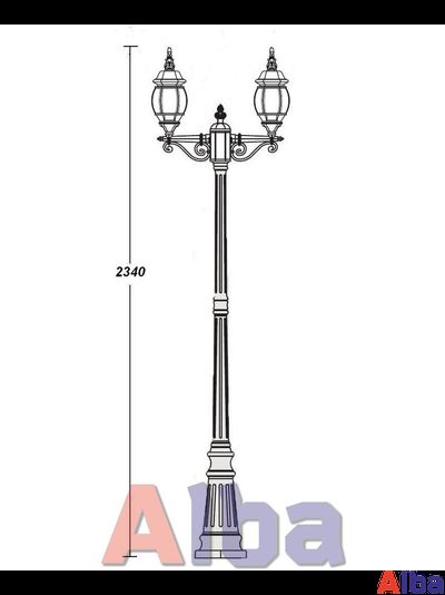 Садово парковый светильник America S 409 A w