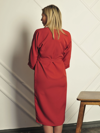 Платье: 622-0324 кирпичный