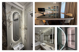 Зеркала и стекла по вашим размерам