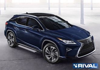 Пороги Lexus RX 200t/300/350/350L/450h/450hL (2015-н.в.), RIVAL, Россия