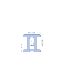 Каретка гика-шкота 4-шкивная Ronstan Серия 32 RC63214 76х32мм 650-1400кг из полированной нержавеющей стали AISI316 для судов до 9м