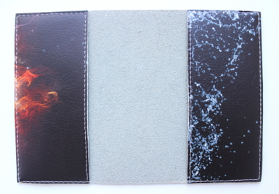 Обложка для паспорта "Огонь-вода"