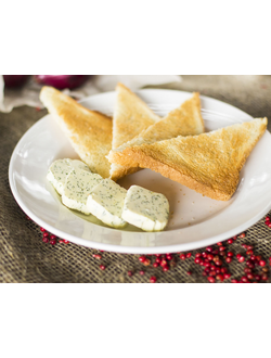 Тосты с чесночным маслом