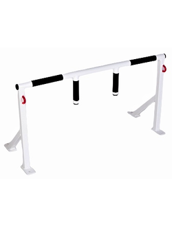 Турник настенный со средним и параллельным хватом белый