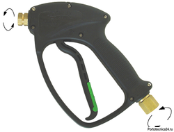 Курок распылительный с дренажом на низкое давление RL 37  + 2 пов.фит. SW6 вход 3/8 г; выход 1/4"г.