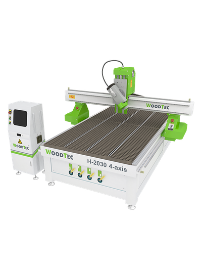 Фрезерно-гравировальный станок с ЧПУ WoodTec H 2030 4-axis