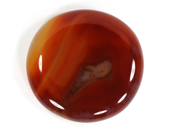 Сердолик, полировка плоская, Ботсвана (43*42*9 мм, 33 г) №35568