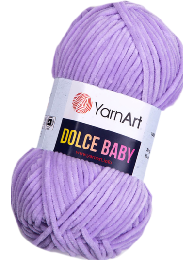 Dolce Baby (Yarn Art) пряжа цвет № 744 сиреневый
