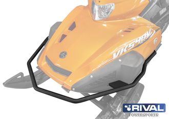 Бампер передний для снегохода Rival 444.7162.1 для YAMAHA Viking 540 IV (2001-) (Сталь) (1150*700*100)