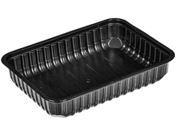 Контейнер  ПП, 186х132мм, 750мл черный