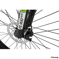 Велогибрид Eltreco FS900 new зелено-белый