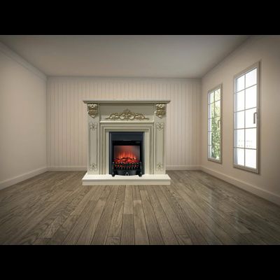 Электрокамин Византия SLG патина с очагом Fobos