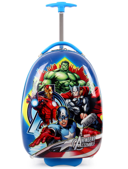 Детский чемодан Marvel Avengers ( Марвел Мстители) синий