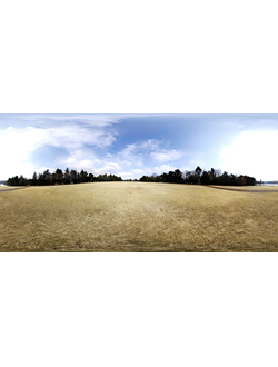 HDRI для дальних планов yellow_field_16k