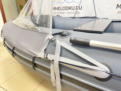 Тент носовой прозрачный Таймень RX 3700 растяжки