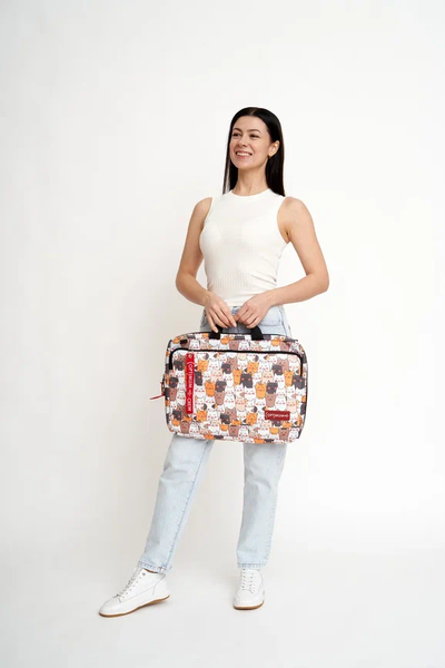 Сумка для ноутбука 17.3 - 18 дюймов Optimum RL, котики