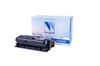 Картридж NVP совместимый HP CE260X Black для LaserJet Color CP4025n/CP4025dn/CP4525n/CP4525dn/CP4525xn (17000k)