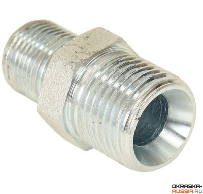 Переходник 1/2&quot; на 1/4&quot; (штуцер, адаптер, переходник) соединение для шлангов высокого давления