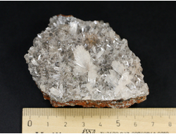 Гемиморфит, кристаллы на породе, Мексика (75*55*40 мм, 160 г) №19789