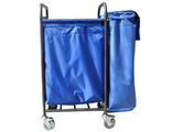 Тележка ОЛДАК для сбора грязного белья, 2 мешка, ТБ 14.4