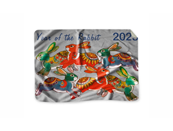 Плед год Кролика №3