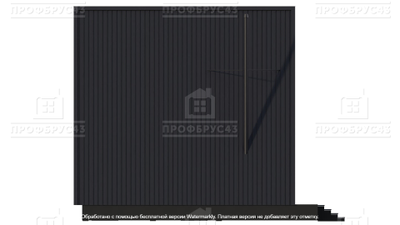 A-FRAME 75 м2, с террасой 38,68м2