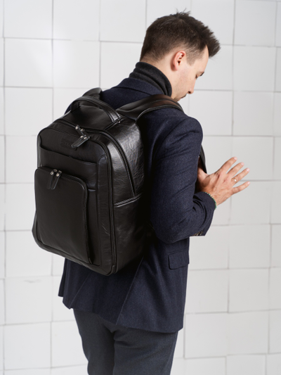 Кожаный рюкзак Montemoro brown (арт. 3044-04)