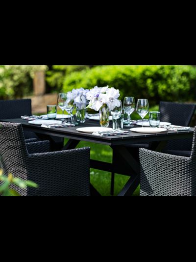 Столовая группа AROMA черная