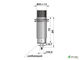 Датчик индуктивный бесконтактный И28-NC-AC-Z (Л63)