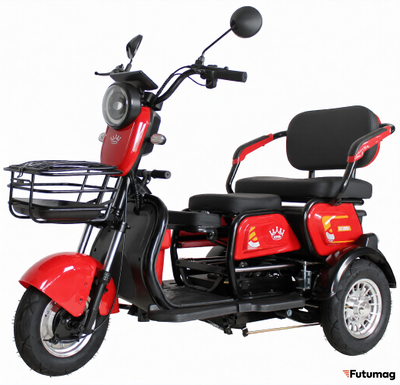 Электроскутер IKINGI SIBTRIKE 1000W 60V25Ah красный