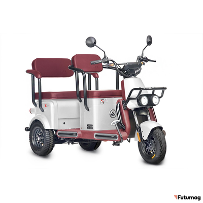 Электротрицикл Wanshida U1-X 60V 800Вт белый