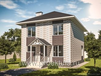 проект дома 8 на 11