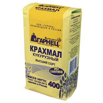 Крахмал кукурузный Гарнец, 400 гр