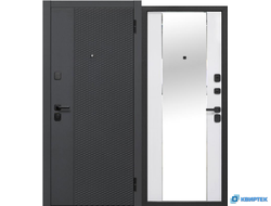 Дверь входная металлическая Флорида 7,5 см Зеркало купить в Челябинске | КВИРТЕК