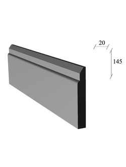 плинтус напольный П-01