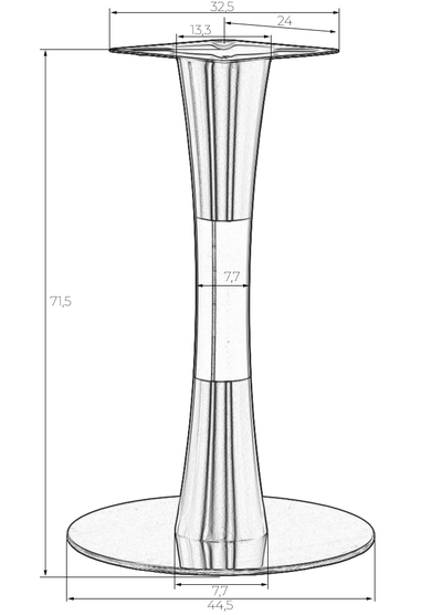 Подстолье обеденное GIORGIO