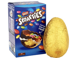 Драже Smarties Шоколадное яйцо 122гр (6 шт)