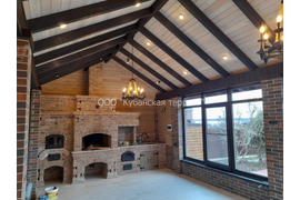 Строительство беседок (работа + материал)