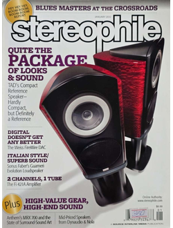 Stereophile Magazine January 2012, Иностранные Hi-Fi журналы в Москве, Hi-Fi Magazine, Intpressshop