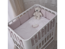 Комплект в кроватку Mr Sandman Sandee 6 предметов (Лилово-бежевый)