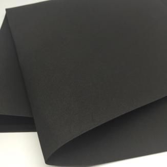 Фоамиран чёрный, 50*50 см. Цена за 1 лист.