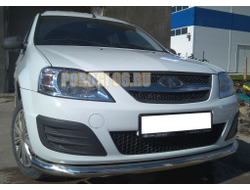 Защита переднего бампера d60 для Lada Largus 2012-