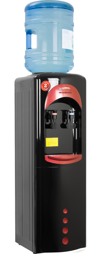 Aqua Work 16-LD/HLN черно-красный, с нагревом и электронным охлаждением