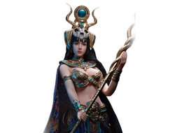 ПРЕДЗАКАЗ - Египетская богиня Тефнут (в голубом) - Коллекционная ФИГУРКА 1/6 scale Egyptian Gods: Tefnut (Blue) (PL2025-234B) - TBLeague ?ЦЕНА: 32900 РУБ.?