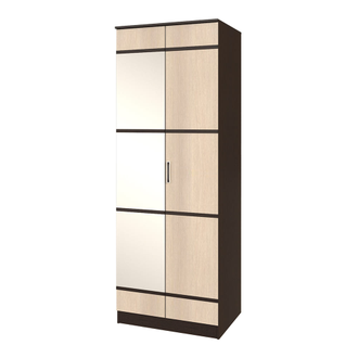 Шкаф 2-х створчатый Сакура  с зеркалом (800х610х2200)