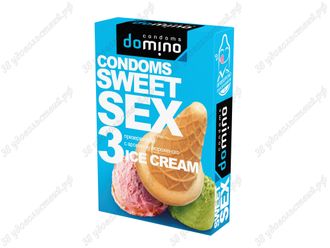 Презервативы Domino Sweet Sex Tropicana №3 с ароматом мороженого