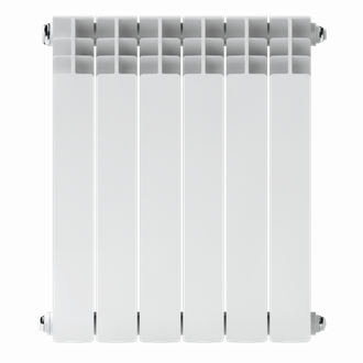 Алюминиевый радиатор НРЗ 500/100, 6 секций