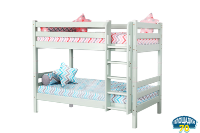 Вариант 9 Двухъярусная кровать "Соня" с прямой лестницей Томск