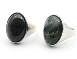 Крупное кольцо из яшмы овал 21*27мм 19 р